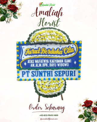 Papan Bunga Duka di Katobengke