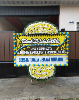 Papan Bunga Duka di Katobengke