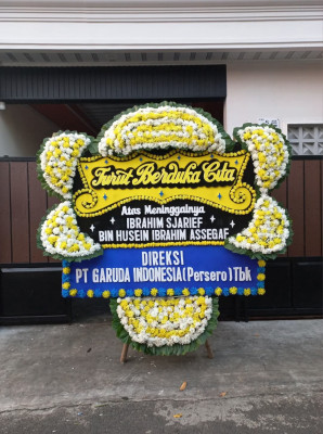Papan Bunga Duka di Katobengke