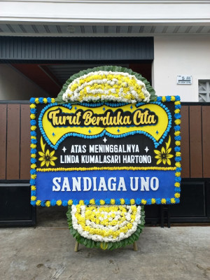 Papan Bunga Duka di Katobengke
